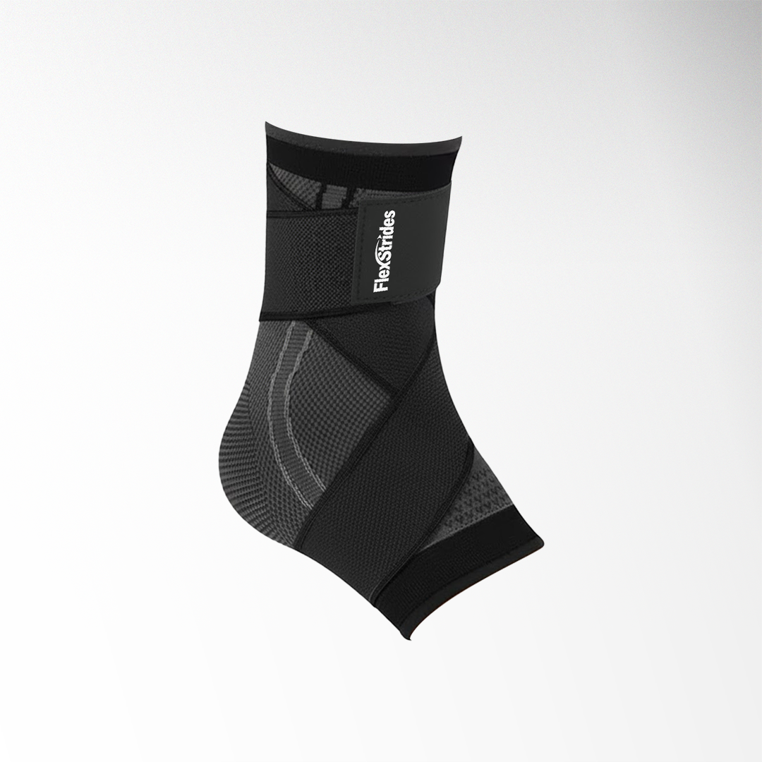 FlexStrides Adjustable Ankle Support Sleeve