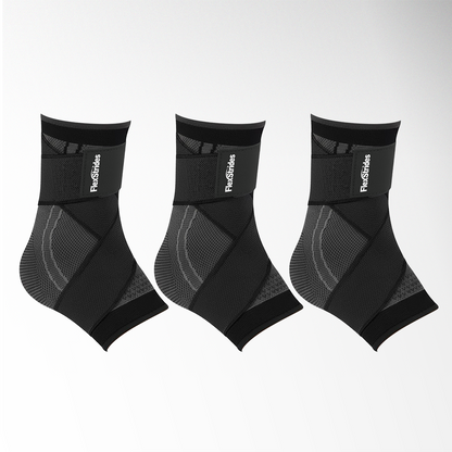 FlexStrides Adjustable Ankle Support Sleeve